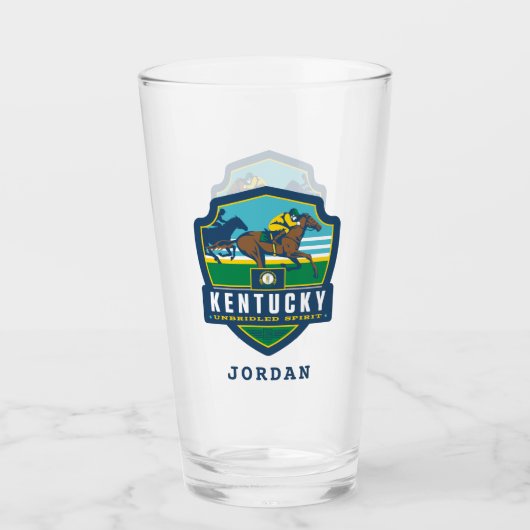 州のプライド | Kentucky タンブラーグラス (正面)