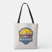 州のプライド | Missouri トートバッグ (裏面)