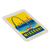 州のプライド | Missouri マグネット (右側)