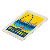 州のプライド | Missouri マグネット (左側)