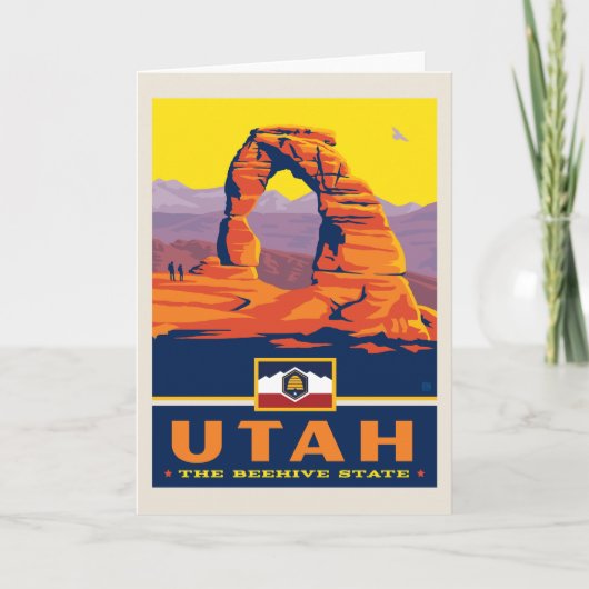 州のプライド | Utah カード (正面)