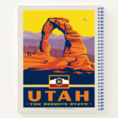 州のプライド | Utah ノートブック (裏面)