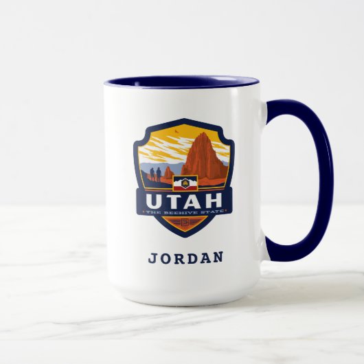 州のプライド | Utah マグカップ (右)