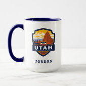 州のプライド | Utah マグカップ (左)