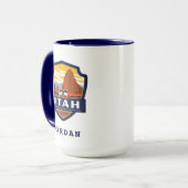 州のプライド | Utah マグカップ (正面左)