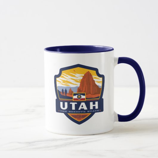 州のプライド | Utah マグカップ (右)