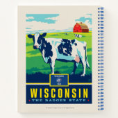 州のプライド | Wisconsin ノートブック (裏面)