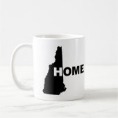 州のマグのタンブラーからのニューハンプシャーの家の遠くに コーヒーマグカップ (左)