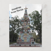 州のモニュメント – Kissimmee Florida ポストカード (正面)