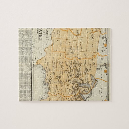 州のラジオ放送統一された局 ジグソーパズル (横)