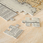 州のラジオ放送統一された局 ジグソーパズル (側面)