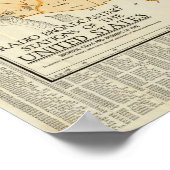 州のラジオ放送統一された局 ポスター (角)