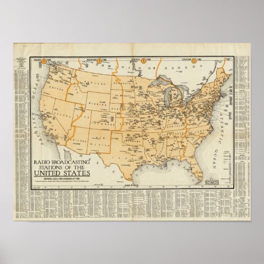 州のラジオ放送統一された局 ポスター (正面)