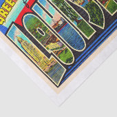 州のルイジアナヴィンテージ大文字葉書 薄葉紙 (詳細)