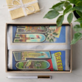 州のルイジアナヴィンテージ大文字葉書 薄葉紙 (ギフト)