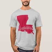 州のルイジアナShape Tシャツ (正面)