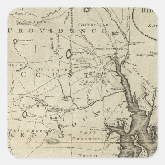 州のロードアイランド2 スクエアシール (正面)