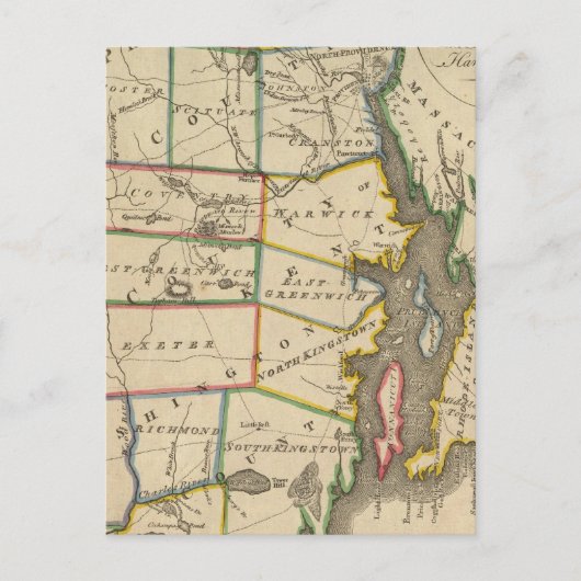 州のロードアイランド3 ポストカード (正面)