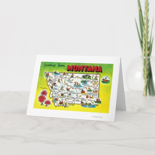 州のロードマップ カード (正面)