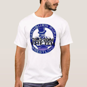 州のワイシャツの前部washburn田園 tシャツ
