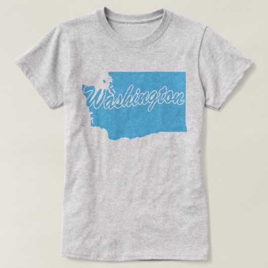州のワシントンTシャツ Tシャツ (デザイン正面)
