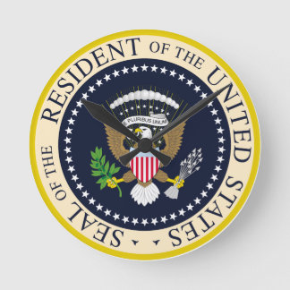 州の住民統一された ラウンド壁時計