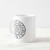 州の印 コーヒーマグカップ (正面左)