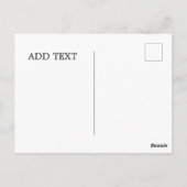 州の古い地図統一された ポストカード (裏面)