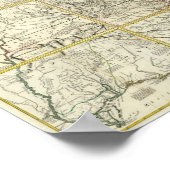 州の合成マッ統一されたプ ポスター (角)