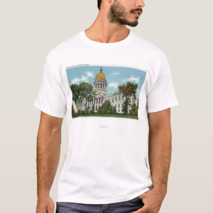 州の国会議事堂の建物の外観# 2 Tシャツ