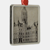 州の国会議事堂、ハートフォード メタルオーナメント (右)