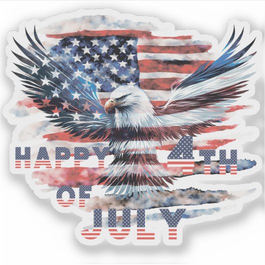 州の国旗と統一された鷲。独立 シール (正面)