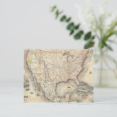 州の地図統一された ポストカード (スタンド正面)