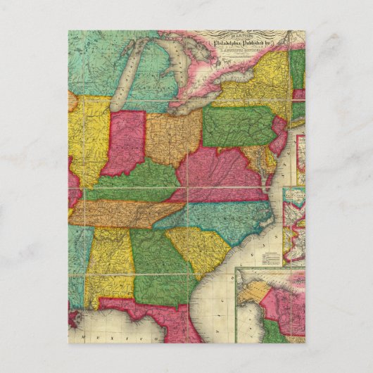 州の地統一された図2 ポストカード (正面)