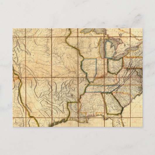 州の地統一された図3 ポストカード (正面)