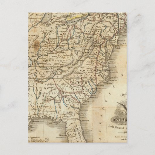 州の地統一された図3 ポストカード (正面)