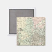 州の地質図統一された図 マグネット (正面/裏面)