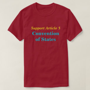 州の大会、サポート記事5のTシャツ Tシャツ