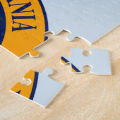 州の封印。 ジグソーパズル (側面)