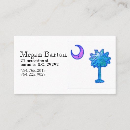 州の木の名刺 名刺 (正面)