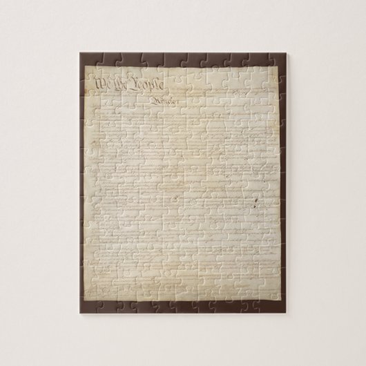 州の構統一された成、我々国民 ジグソーパズル (縦)