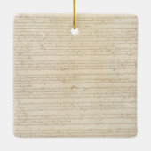 州の構統一された成、我々国民 セラミックオーナメント (裏面)