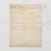 州の構統一された成、我々国民 ポストカード (正面)