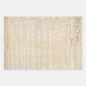 州の構統一された成、我々国民 ラッピングペーパーシート (正面2)