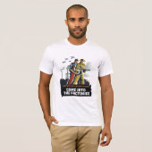 州の男統一された、第2次世界大戦ポスター Tシャツ (正面フル)