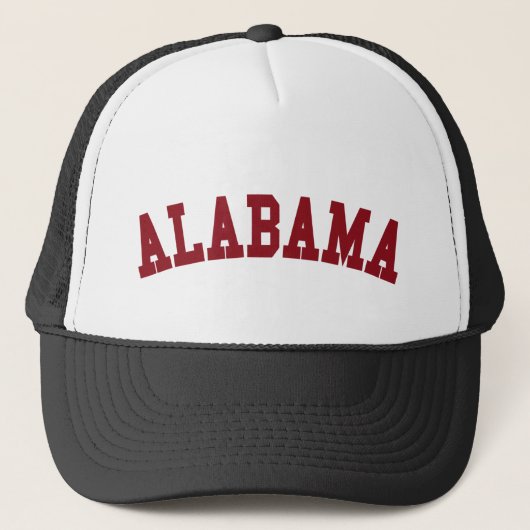 州の精神: アラバマのトラック運転手の帽子 キャップ (正面)