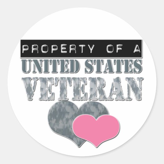 州の統一された退役軍人 ラウンドシール (正面)
