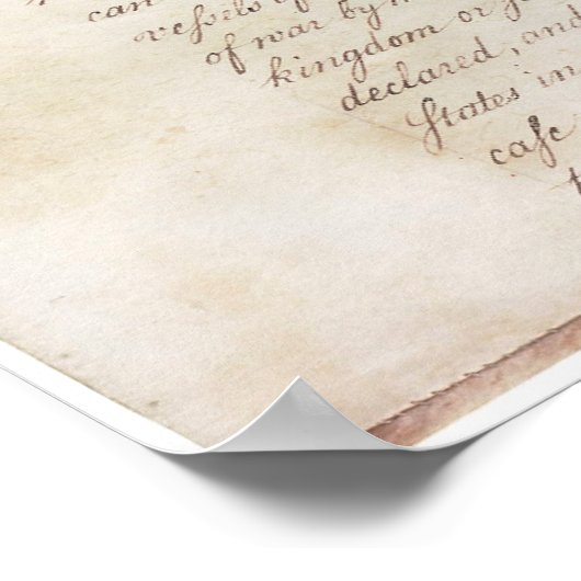 州の連統一された合条項_pg2 ポスター (角)