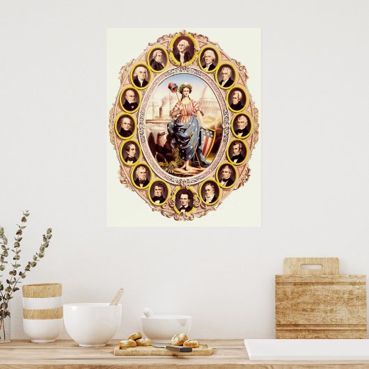 州の長統一された長 ポスター (キッチン)