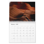 州の風景 カレンダー (2月 2027)